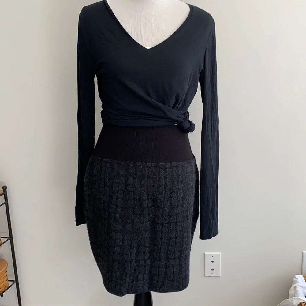 •Eileen Fisher• Awesome Wool Knit Skirt